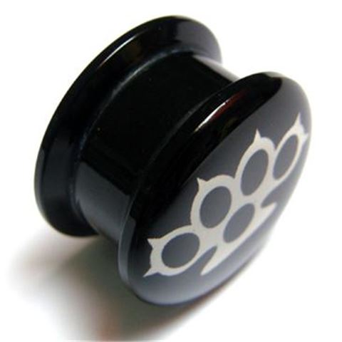 Acrylic Threaded Plug KNUCKLE