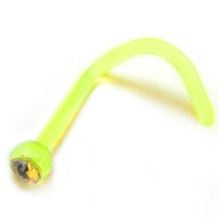 Bio-plast nostril with jewel