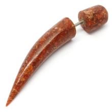Red coral resin fake plug