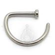 D-Ring de Titanio para nariz.