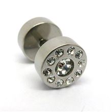 Multi-jeweled Fake Plug