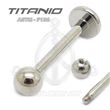 Raw Titanium Labret