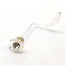 BioPlastic Nostril, Jewelled Heart