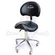 Tattoo stool with back