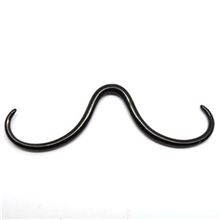 Mustache in Black Steel (4)
