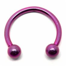 Titanium Circular Barbell