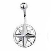 Compass Rose belly bar