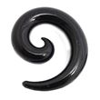 Black Silicone Spiral Expander