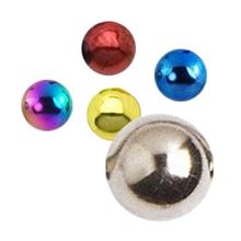 Titanium ball.
