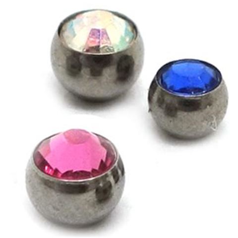 Jewelled Ball of Surgical Steel