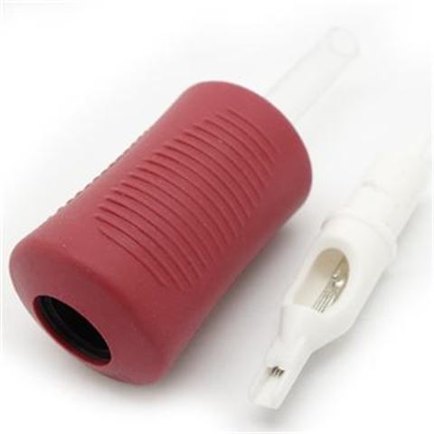 Disposable grips for cartridge needles
