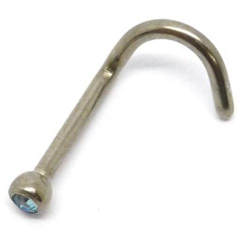 Nostril joya titanio 0,8mm