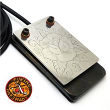 Handmade engraved Footswitch