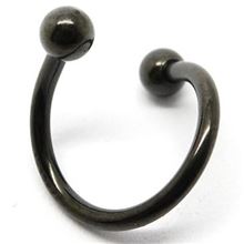 Black Titanium Micro Spiral