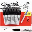 Kit 24 Marcadores negros SHARPIE