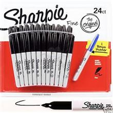 Kit 24 Marcadores negros SHARPIE