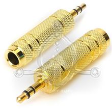 Mini-Jack to Jack female adapter