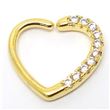 Aro flexible Corazón Joyas Oro