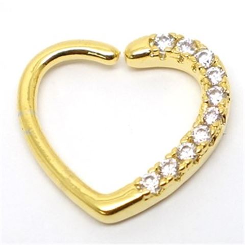 Aro flexible Corazón Joyas Oro