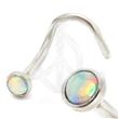 Nose Stud - OPAL