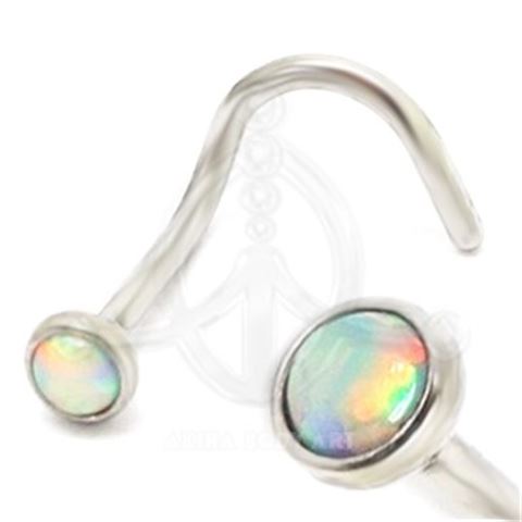 Nose Stud - OPAL