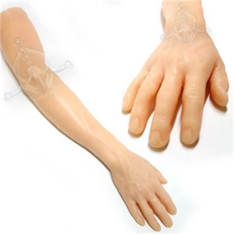 Brazo de silicona