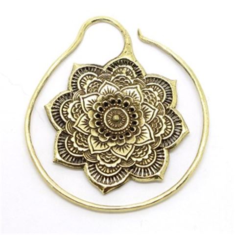 Brass EarRing MANDALA