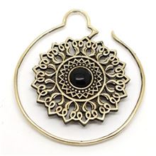 Pendiente étnico MANDALA2