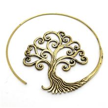 Pendiente étnico ARBOL BODHI