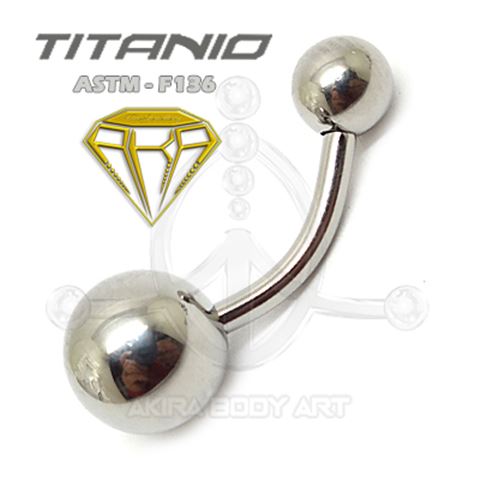 Titanium Banana Internal Thread