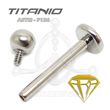 Titanium Labret Internal Thread