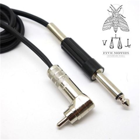 Angled RCA clipcord - LOWER PRICE