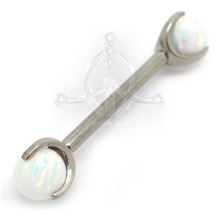 Barbell OPALO blanco