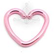 PINK Clip-On Ring HEART