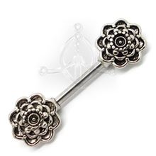 MANDALA Nipple Barbell
