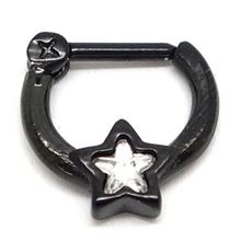 Septum Estrella Acero Negro