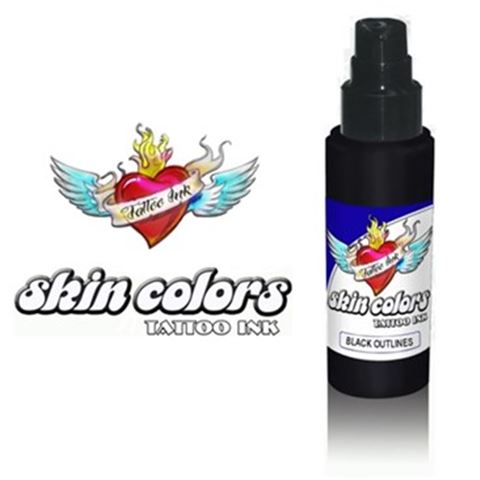 Tinta Skin Colors Black Outlines