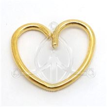 Aro flexible Corazón ORO