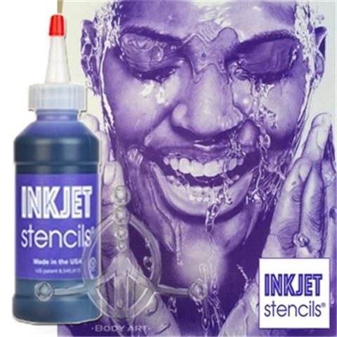 Sistema INKJET STENCILS. Botella 4oz