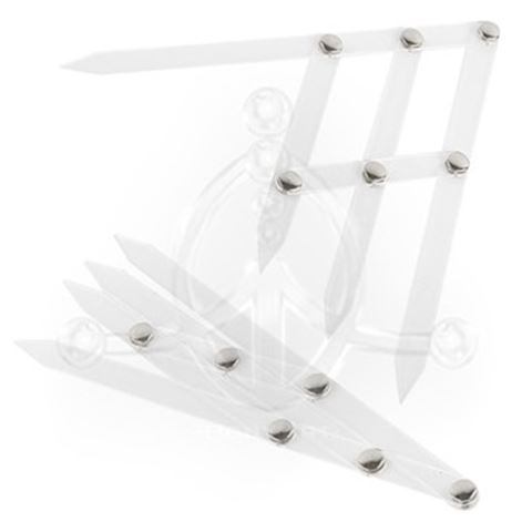 Acrylic Eyebrow GOLDEN Ruler