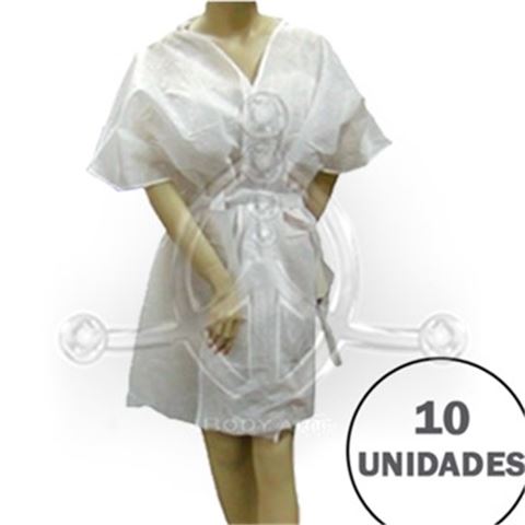 Disposable White Kimono