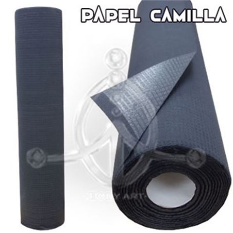 Papel Camilla multicapa NEGRO