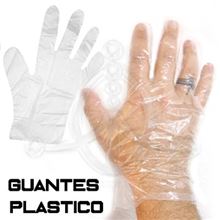 Guantes plástico