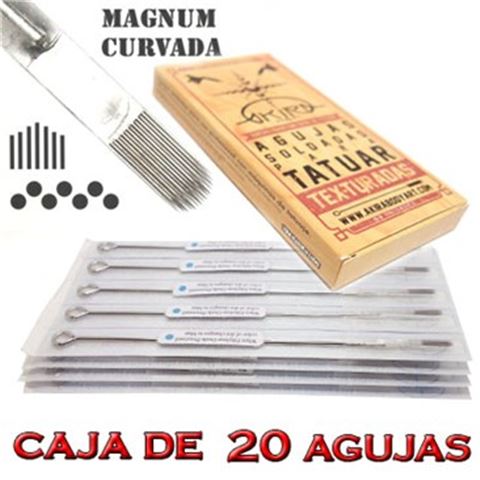 Curved Magnum Needles – Box of 20