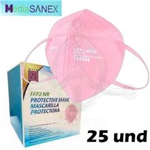 Mascarilla FFP2 Homologada ROSA