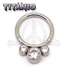 Aro segmentado Joya – Titanio