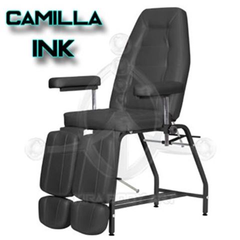 BLACK Folding Armchair-Stretcher (1)
