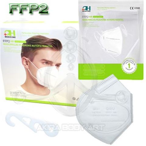 Mascarilla FFP2 Homologada BLANCO