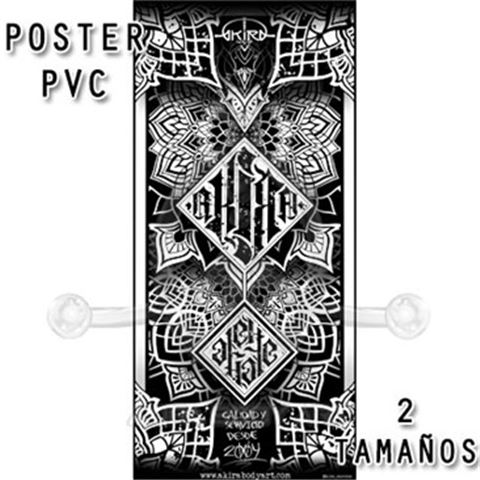 Póster Akira y Aleh Sánchez.