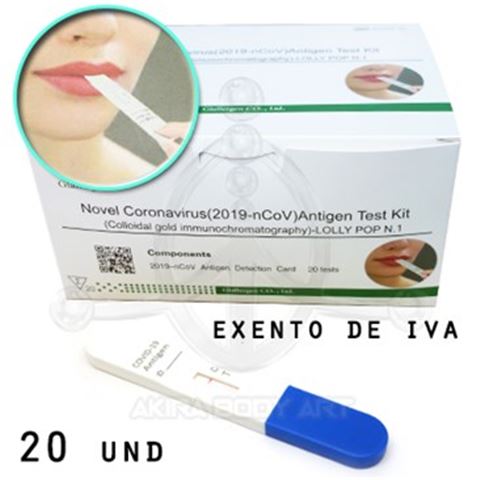 Test antígenos ORAL (COVID-19)
